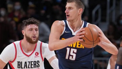  约基奇准三双掘金加时险胜森林狼